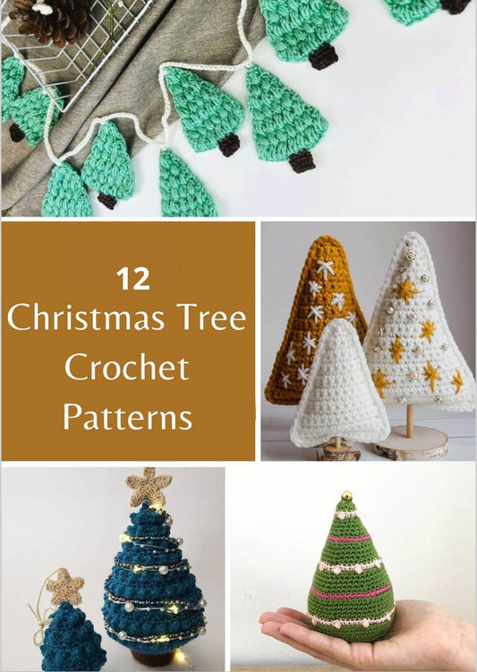 12 Free Christmas Tree Crochet Patterns-cokocrochet