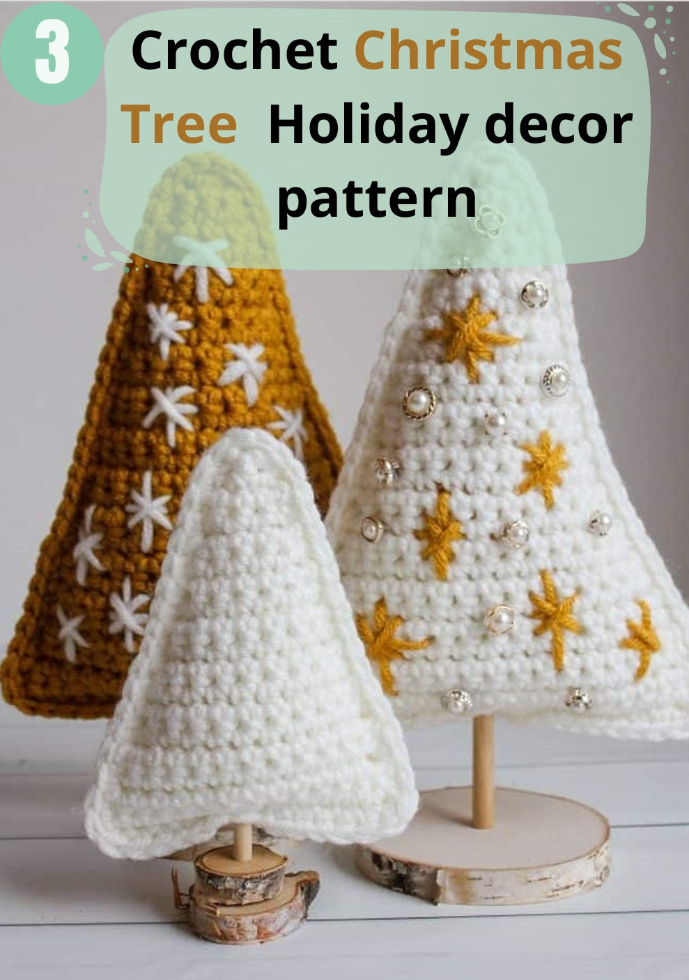 12 Free Christmas Tree Crochet Patterns-cokocrochet